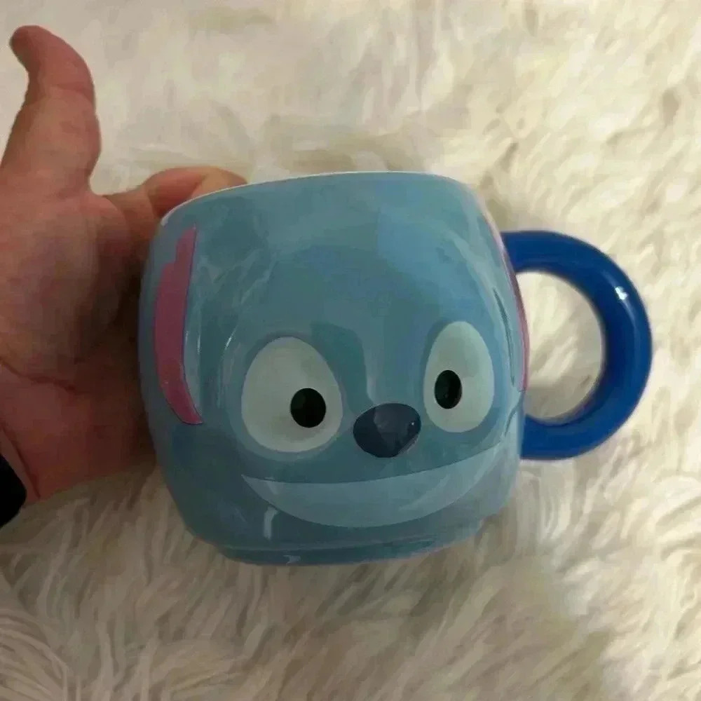Disney stitch. Collectible large coffee‎ mug great condition.l